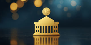 Berita bergaya visual mengenai ketertarikan institusi pada ETF kripto