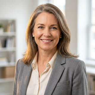 Sarah Coleman, dengan jabatan Chief Financial Officer di Bening Sahamloka, foto profil